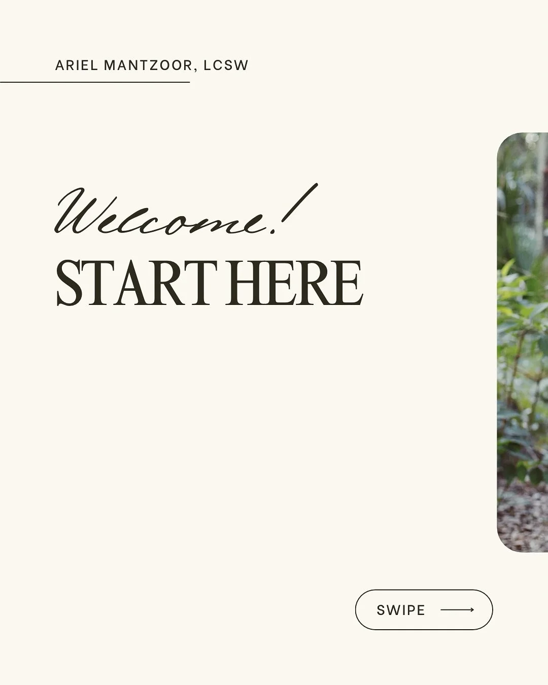 Hi! 👋🏼 Welcome to my professional page. I&rsquo;m so happy to have you here! This space is here to share insights about mental health, self-growth, relationships, and to give a peek into the work I do as a psychotherapist! Here&rsquo;s a little bit