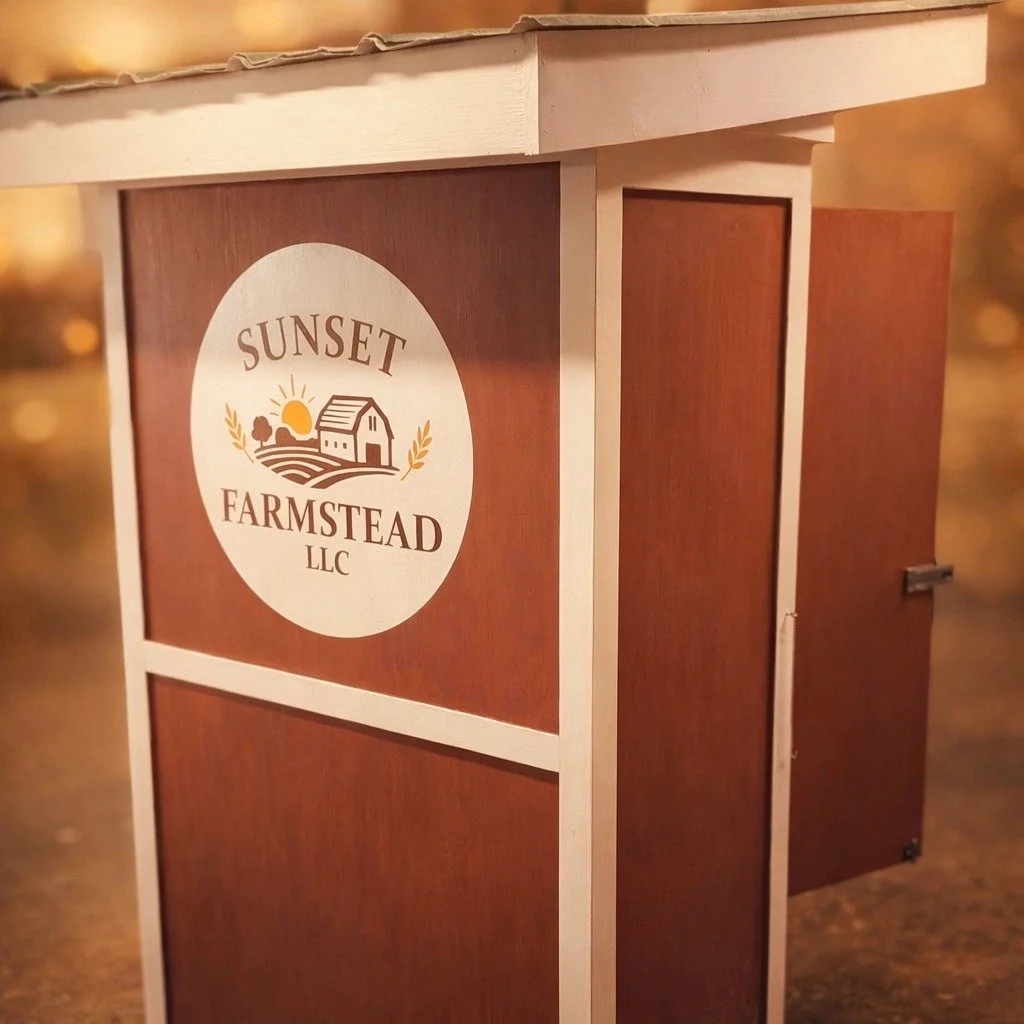 Something exciting is taking shape! 🔨✨ 

The talented folks at Creative Restorations are putting the final touches on our brand-new farm stand. We can&rsquo;t wait to fill these shelves with fresh eggs, sourdough, and our naturally grown produce for