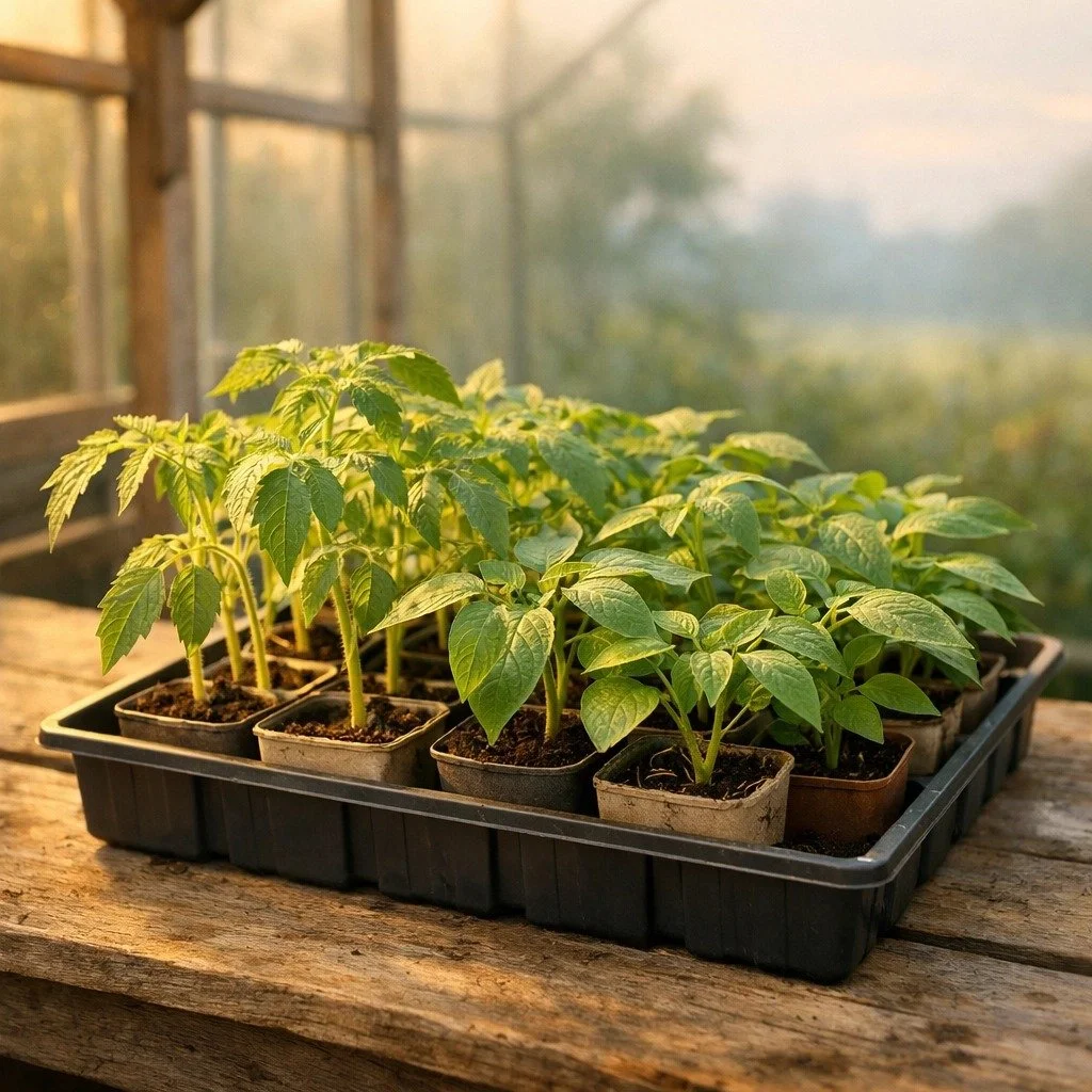 Tick-tock, Macon County! ⏳

The deadline for our tomato and pepper pre-orders is coming up fast on March 27th. We&rsquo;re so grateful for the way God&rsquo;s design brings these tiny seeds to life, and we can&rsquo;t wait to see them thrive in your 