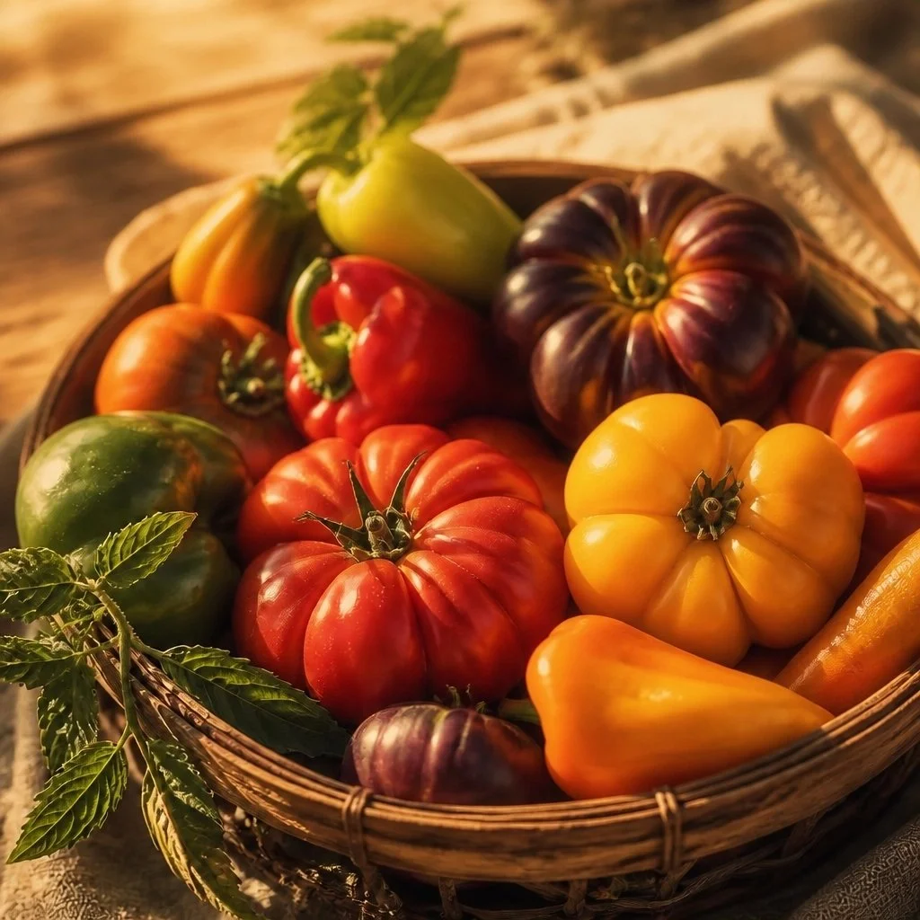 Flavor over shelf life: the way it was meant to be. 🍅🫑

Heirloom varieties carry the stories and tastes our great-grandparents cherished. From the classic old-fashioned flavor of our Mountain Fresh slicers to the intense sweetness of our Sweet 100 