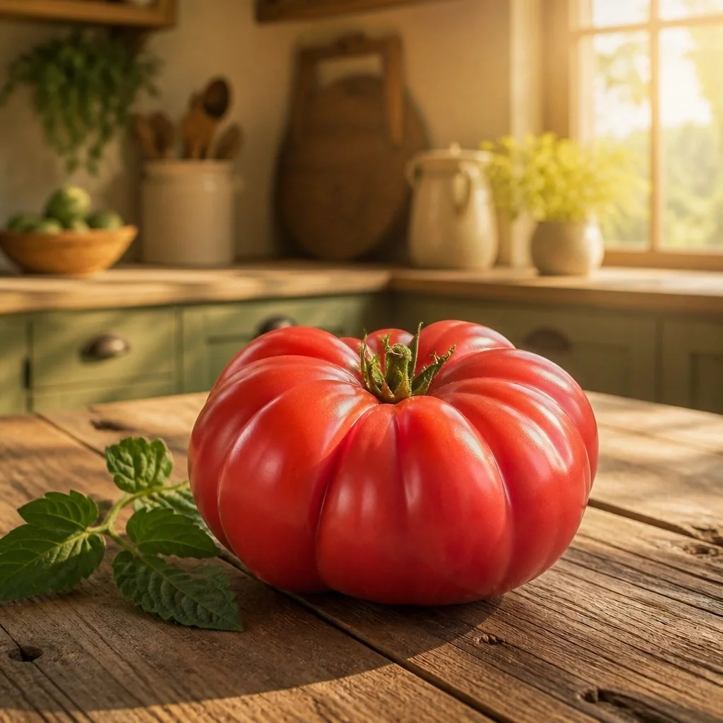 Listen up Team Pepper, we know you&rsquo;ve been enjoying the spotlight, but #TeamTomato is stepping up to the plate! 🍅 

If the Jimmy Nardello is the king of peppers, the Brandywine is surely the queen of tomatoes. With roots dating back to the 188