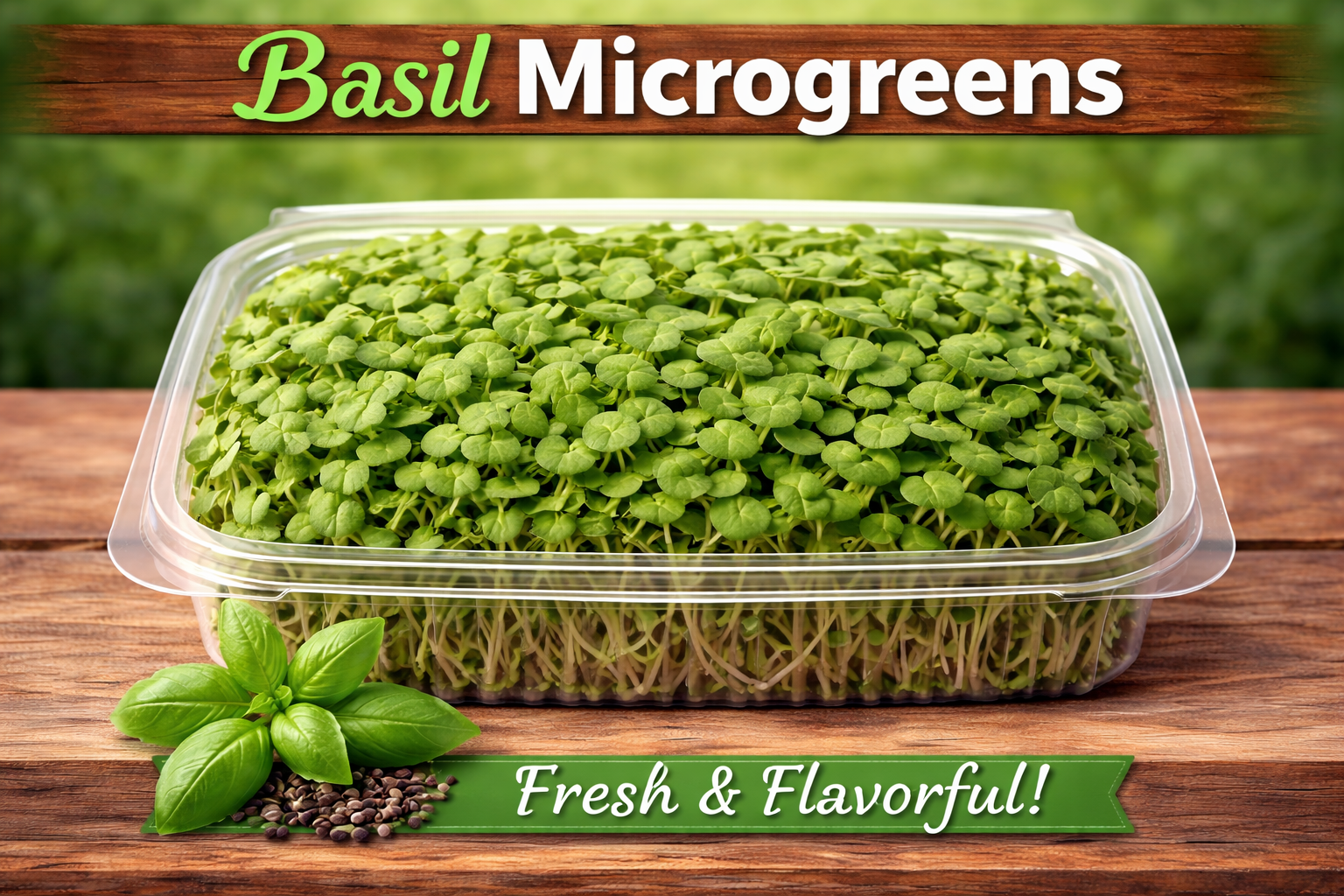 Basil Microgreens