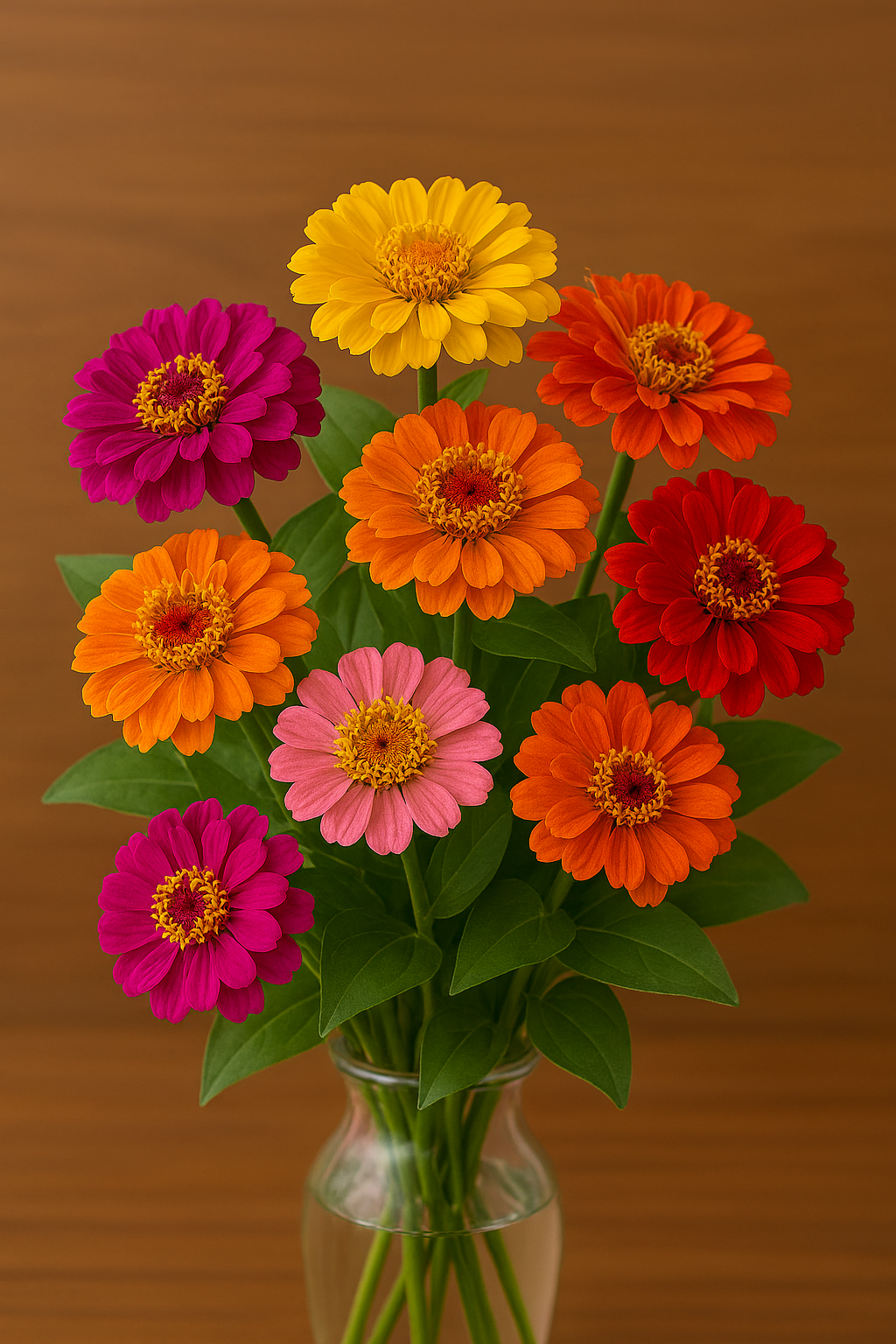 Zinnias
