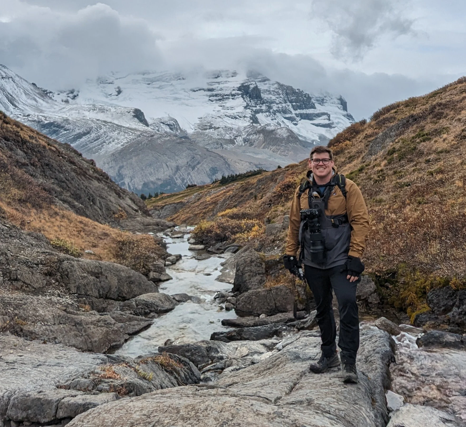 Kyle Swaonson in the Rocky Mountains