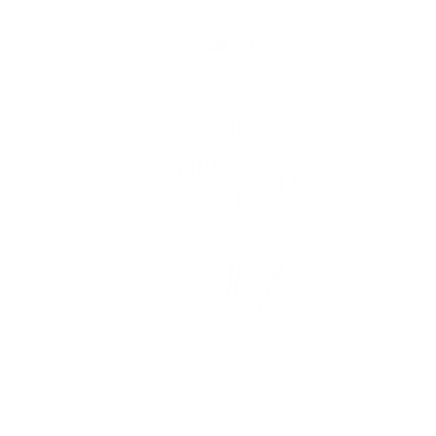 Black and white icon of a measure with a ruler on the right side and a triangle on the left side.