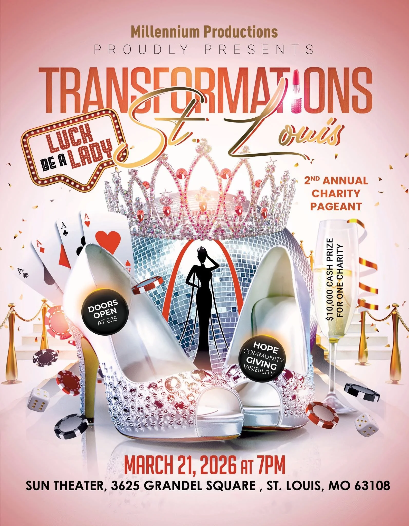 2nd Annual Transformations St. Louis Charity Pageant