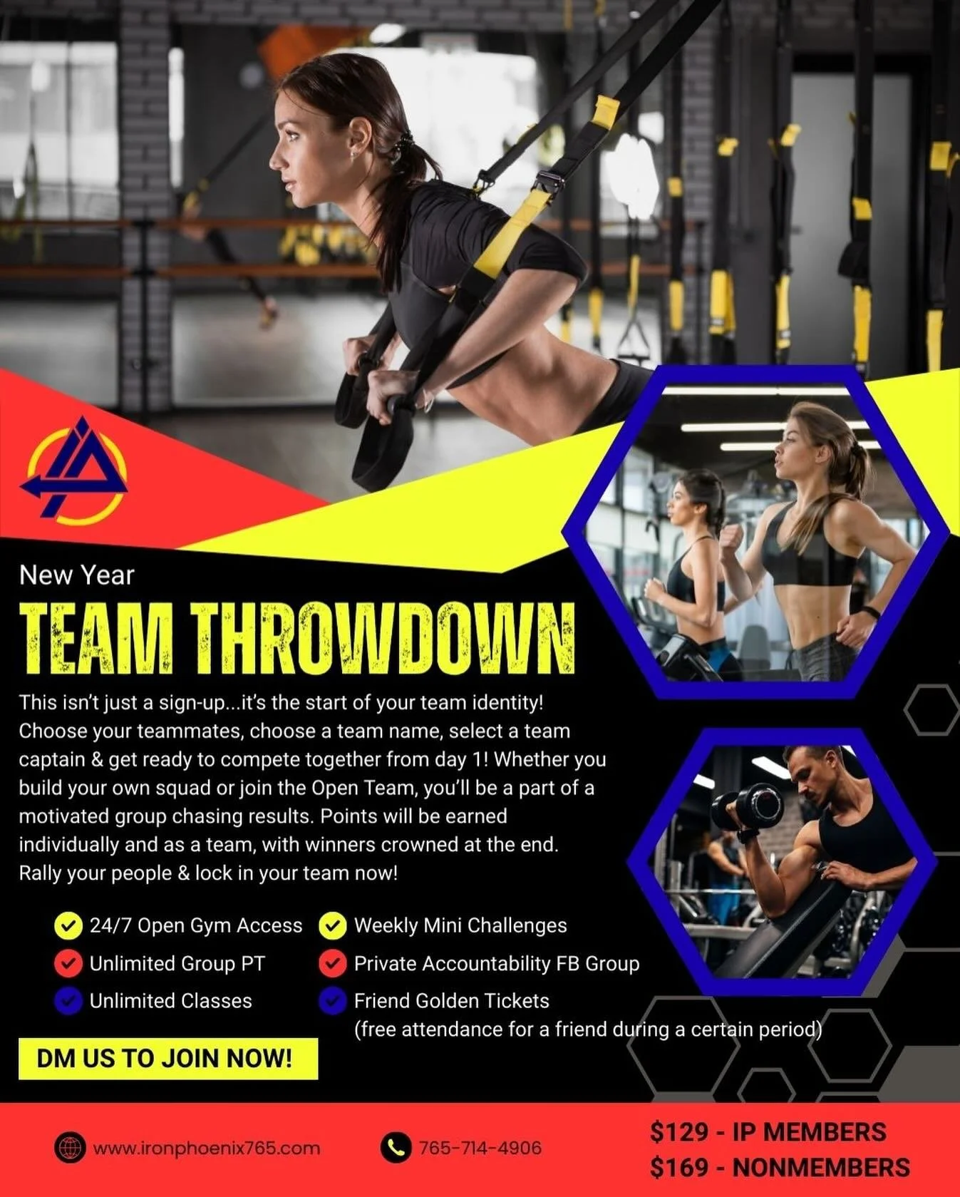 Goals are easier to chase when you don&rsquo;t do them alone!💪

This challenge is your chance to commit, show up, and lean into a team that&rsquo;s rooting for you! 

Pick a team name, choose a captain, and let accountability do the heavy lifting. F