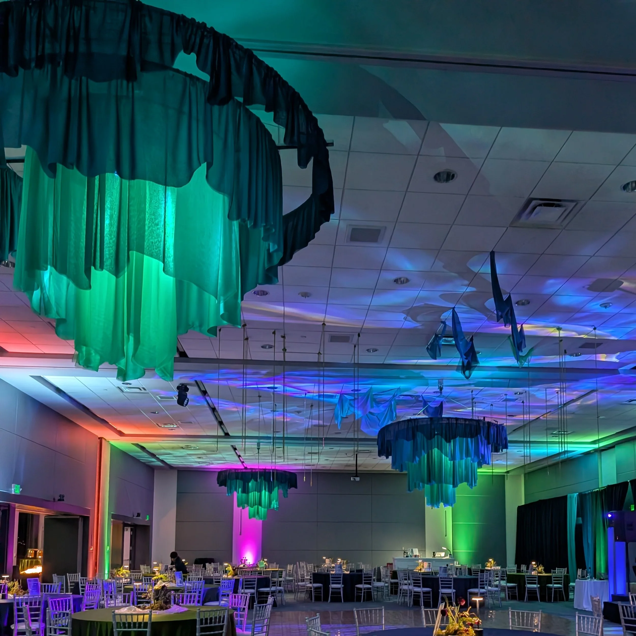 Chandelier Drape System