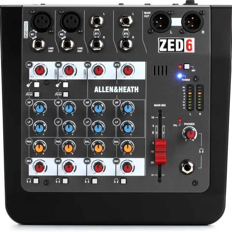 Allen & Heath ZED 6