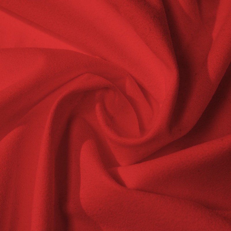 Crimson Velour Drape