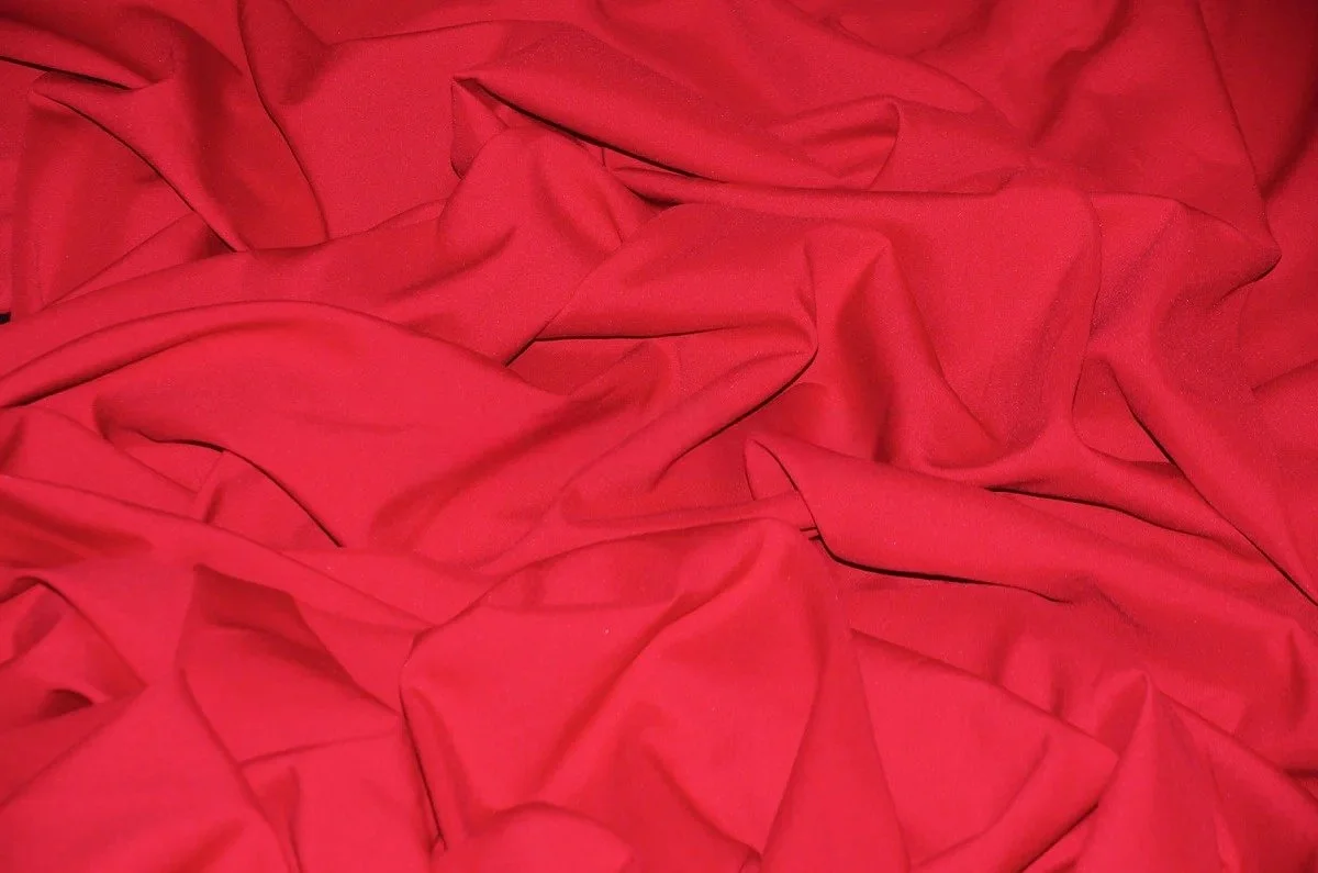 Electric Coral Poly Drape