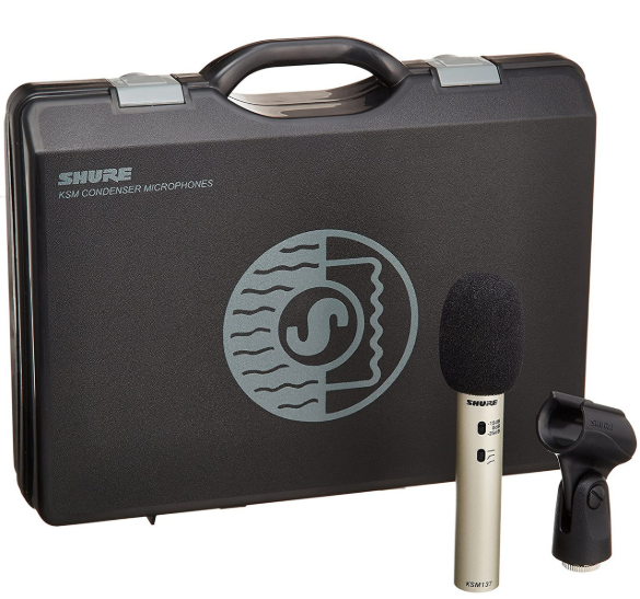 Shure KSM137/SL Instrument Microphone with Case
