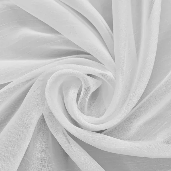 White Sheer Drape