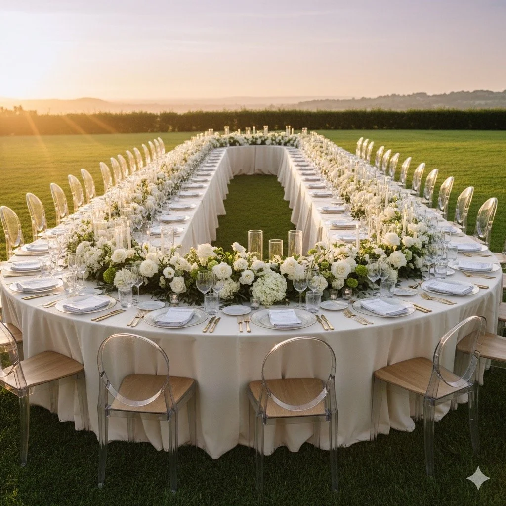 Reception Tablescape Design