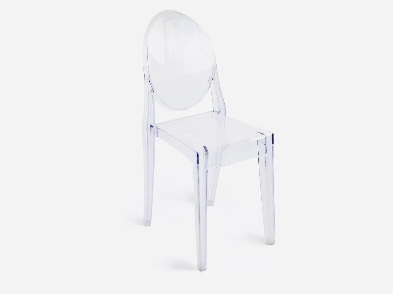 Clear Acrylic Ghost Chairs