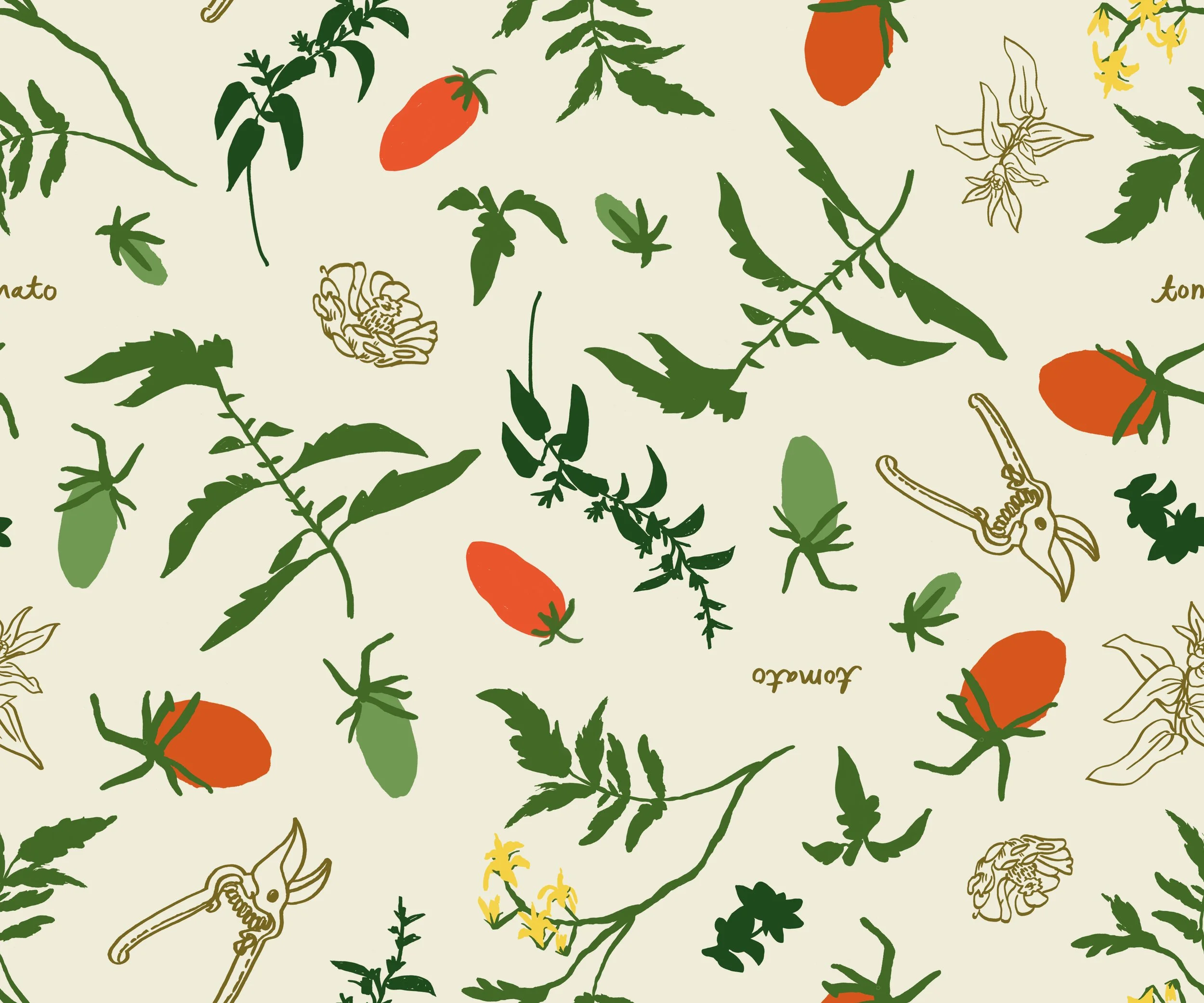 Garden Pattern Repeat