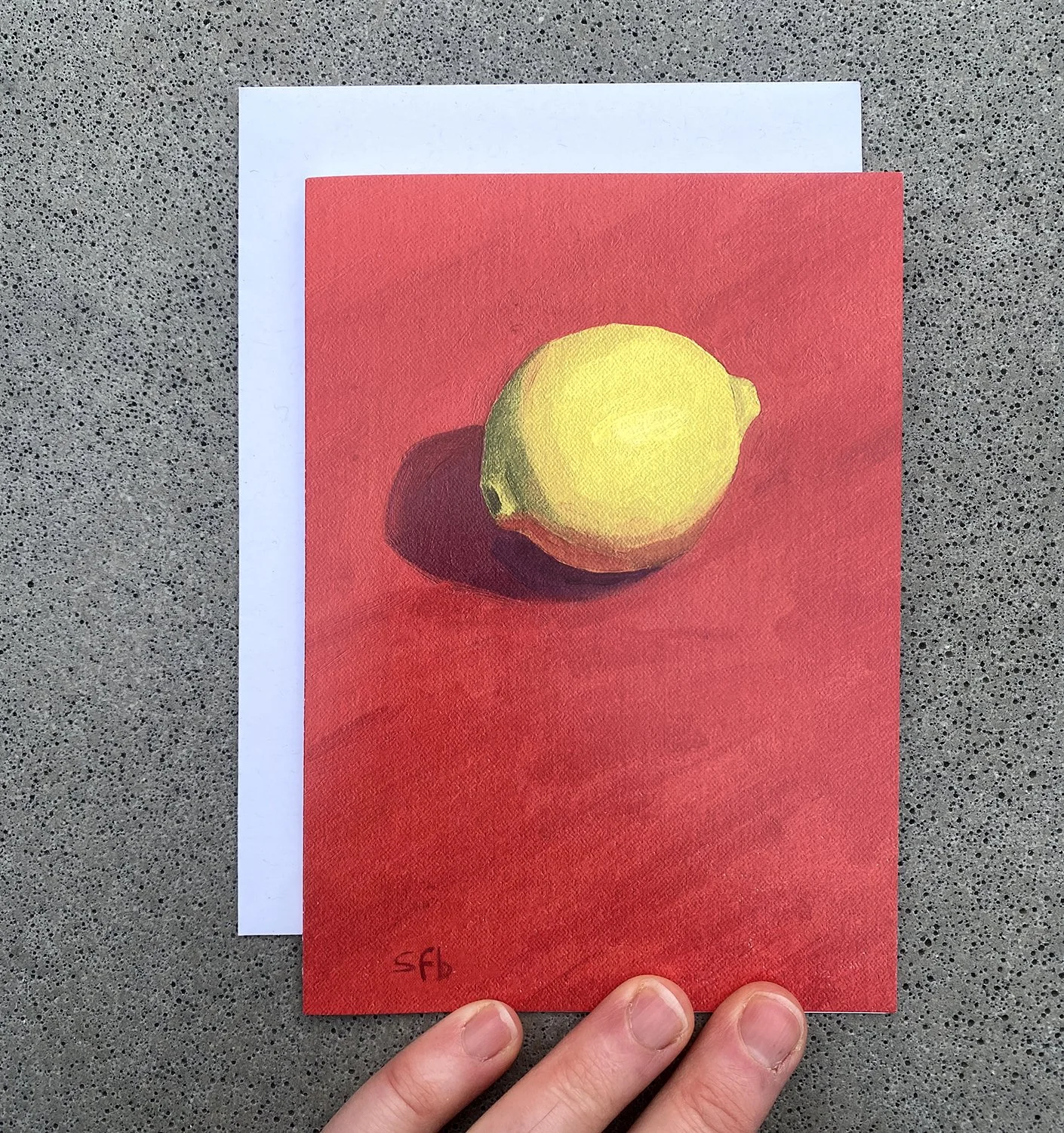 Note Card - Lemon