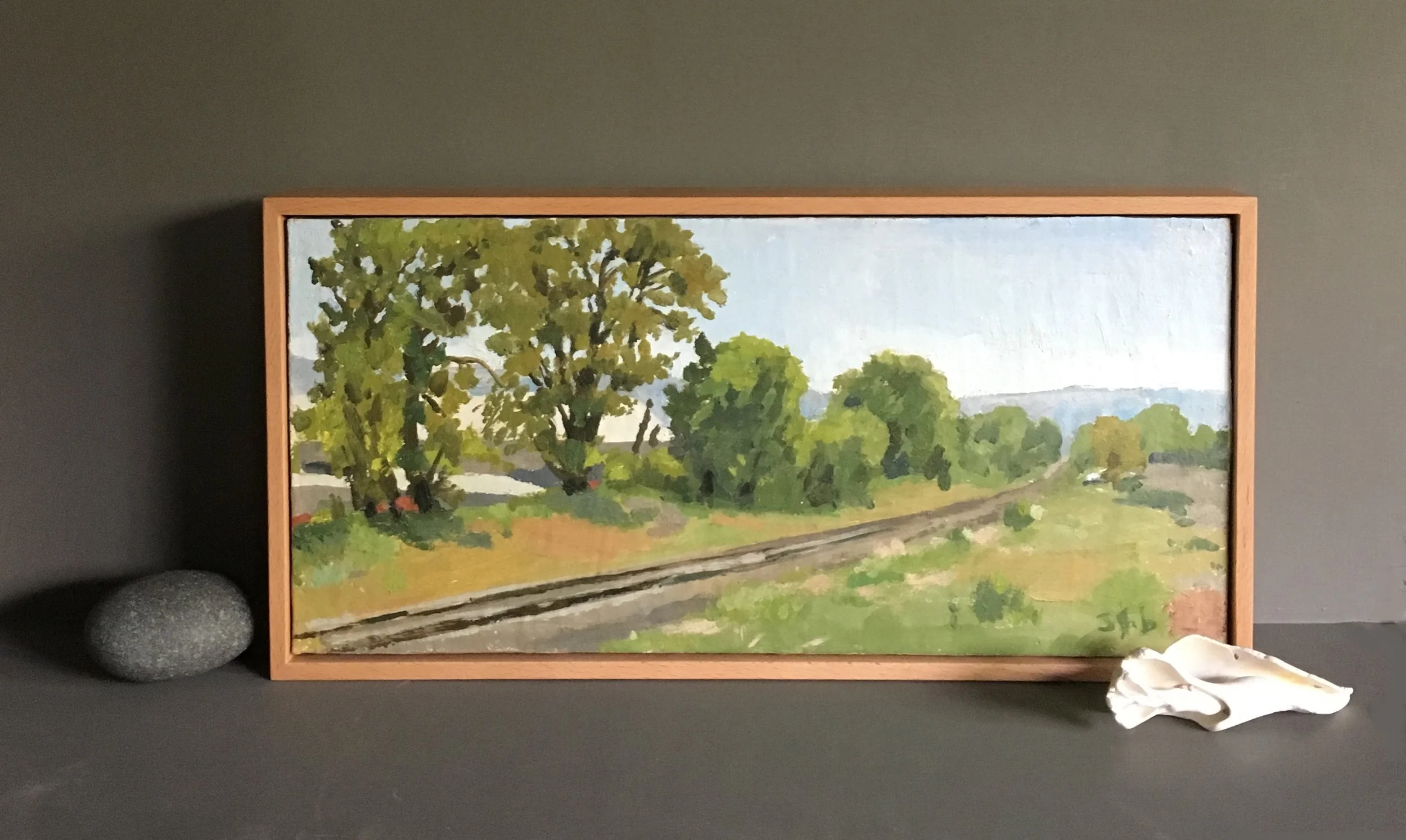 Spring on Mistletoe Road Ashland with frame.jpg