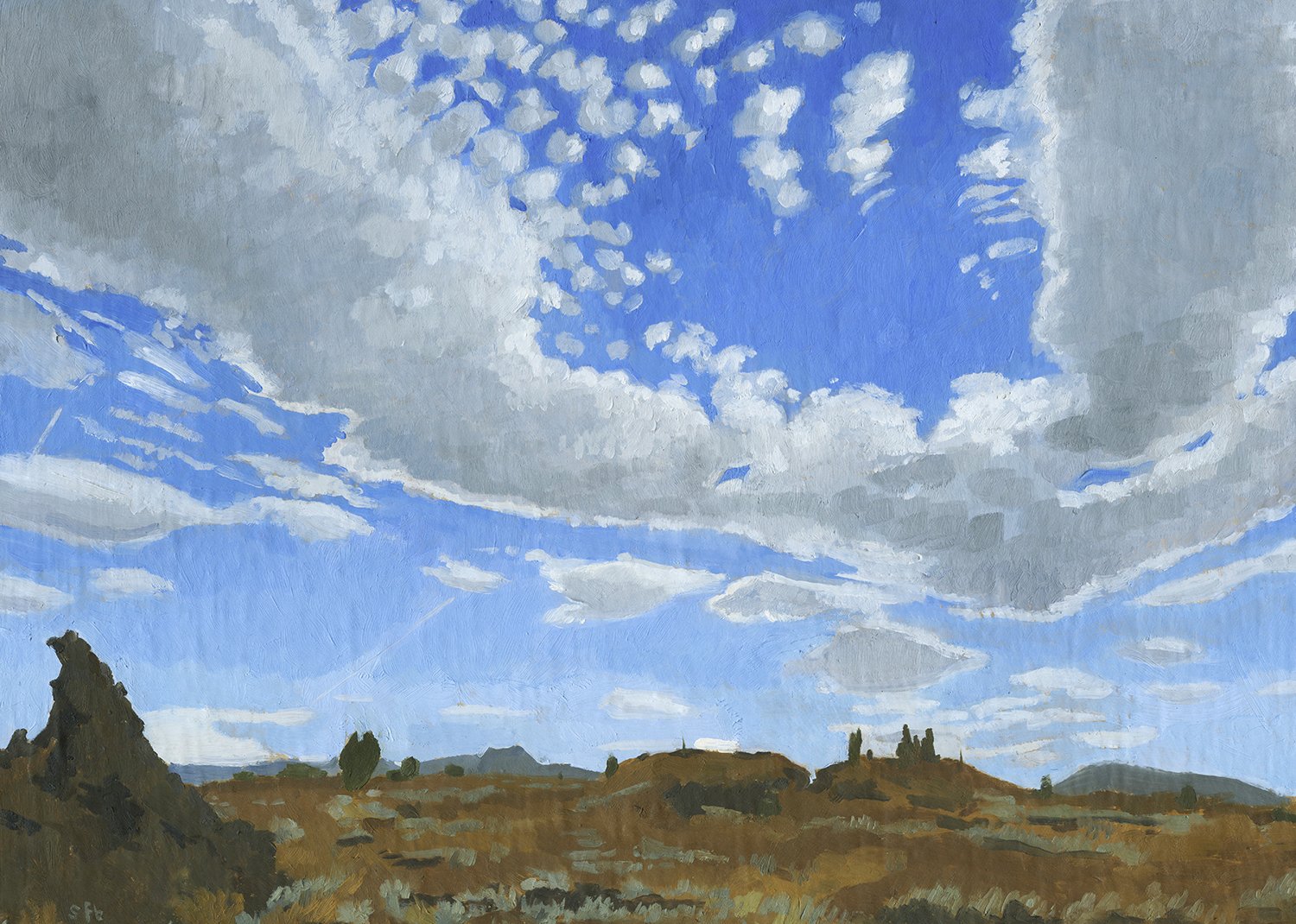 Tule Lake Sky, sold