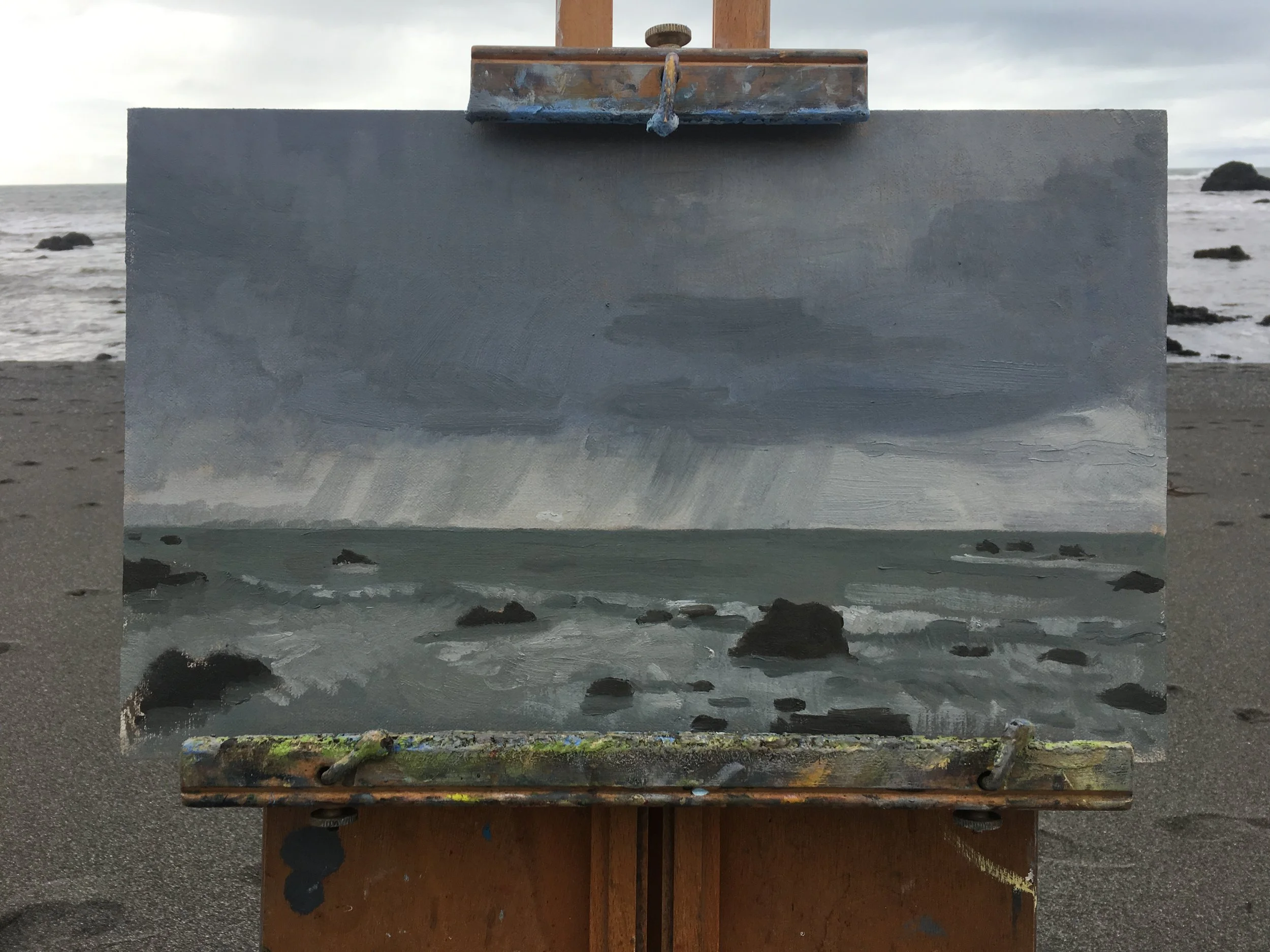 McVay Beach Storm Coming