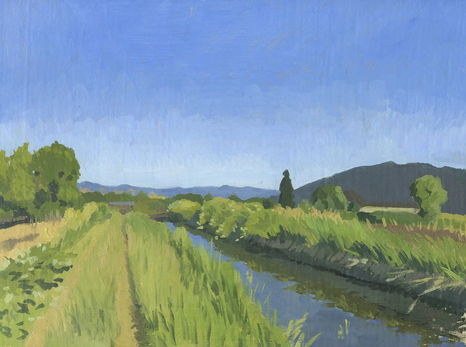 Ditch Trail in the Good Part of Summer, sold