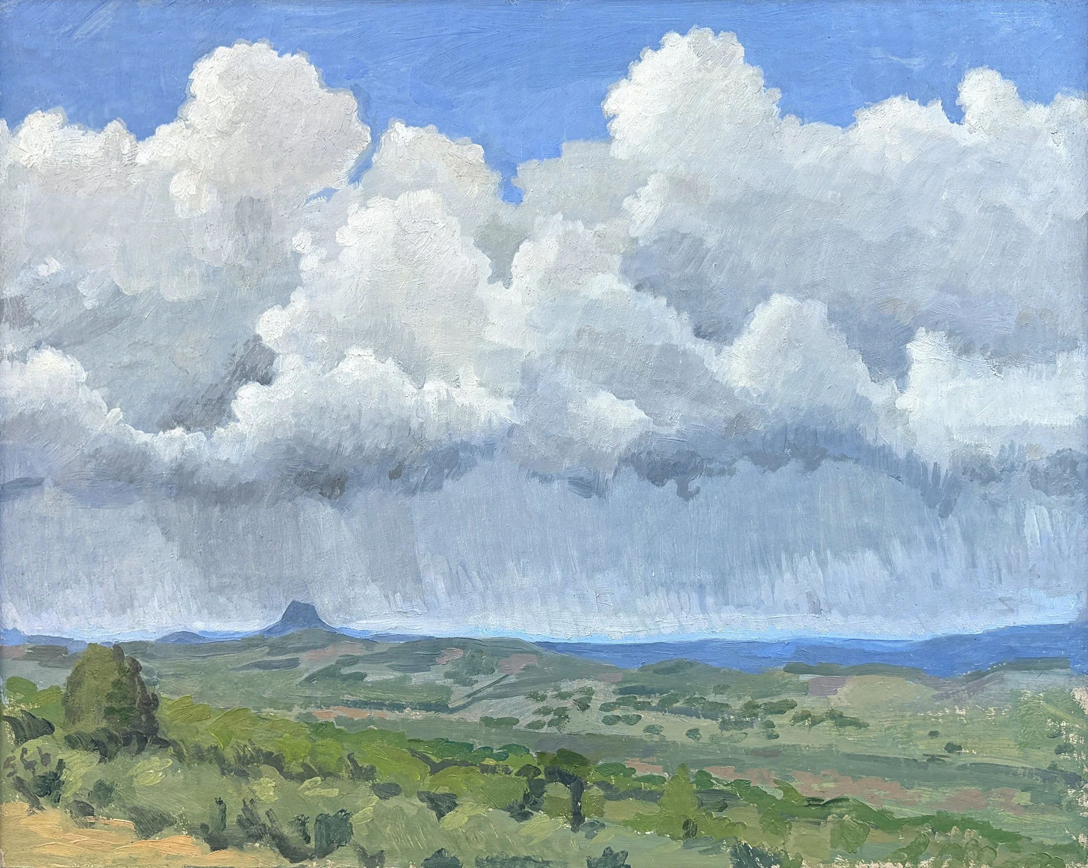 Thunderstorm Over Pilot Rock