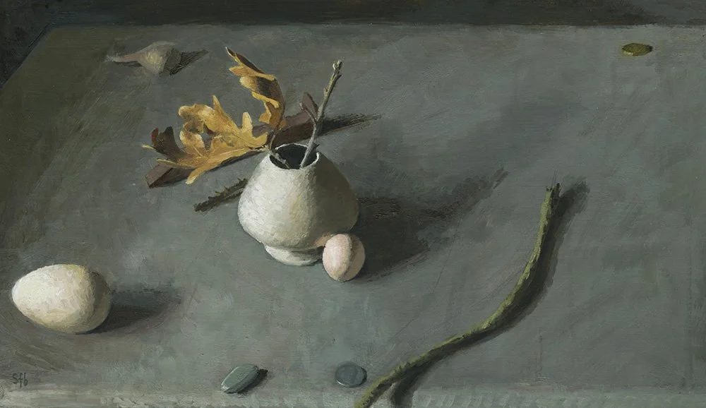 Eggs and Oak Leaves, sold
