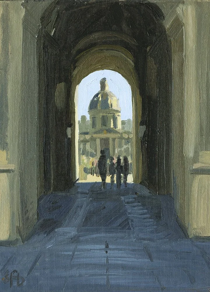 View from the Louvre, Paris, France, sold