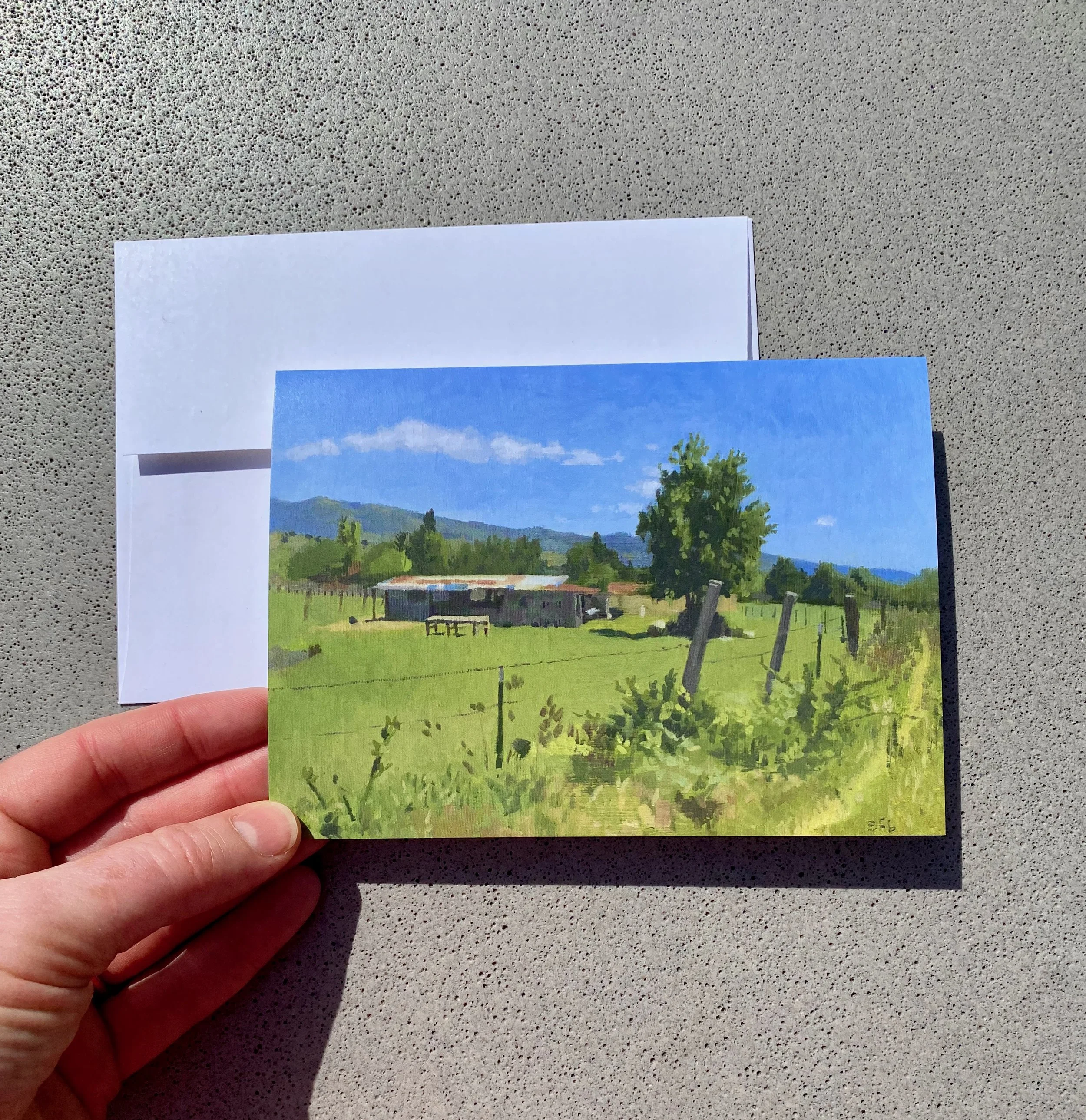 Note Card - Chicken Shack with Cascades
