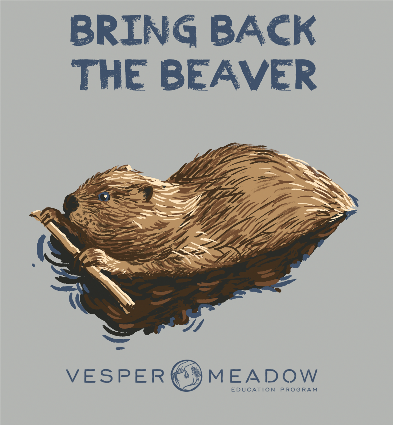 Beaver t-shirt design