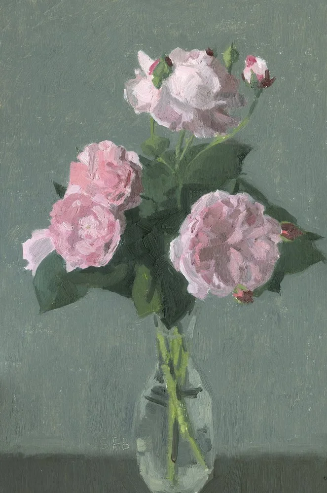 Note Card - Fantin Latour Roses