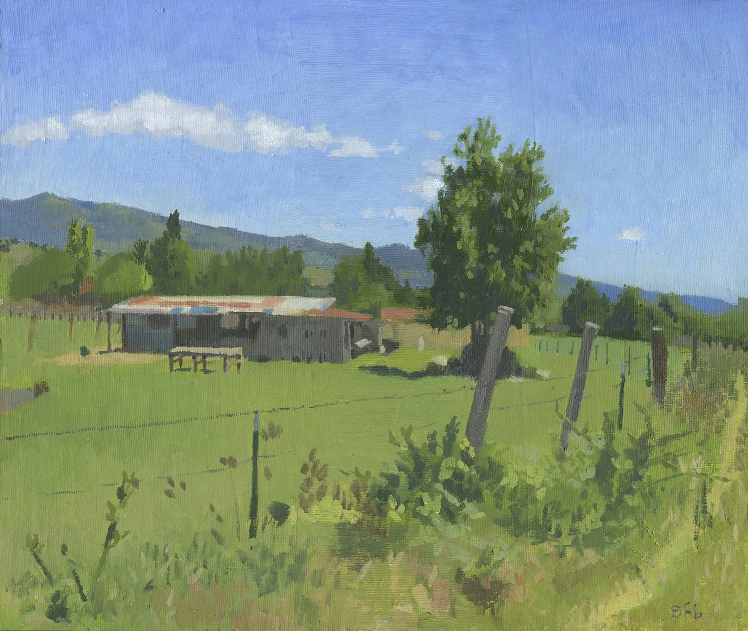 Chicken Shack with Cascades, sold