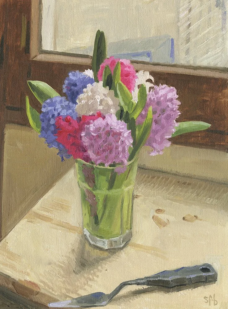Hyacinths in Paris, sold