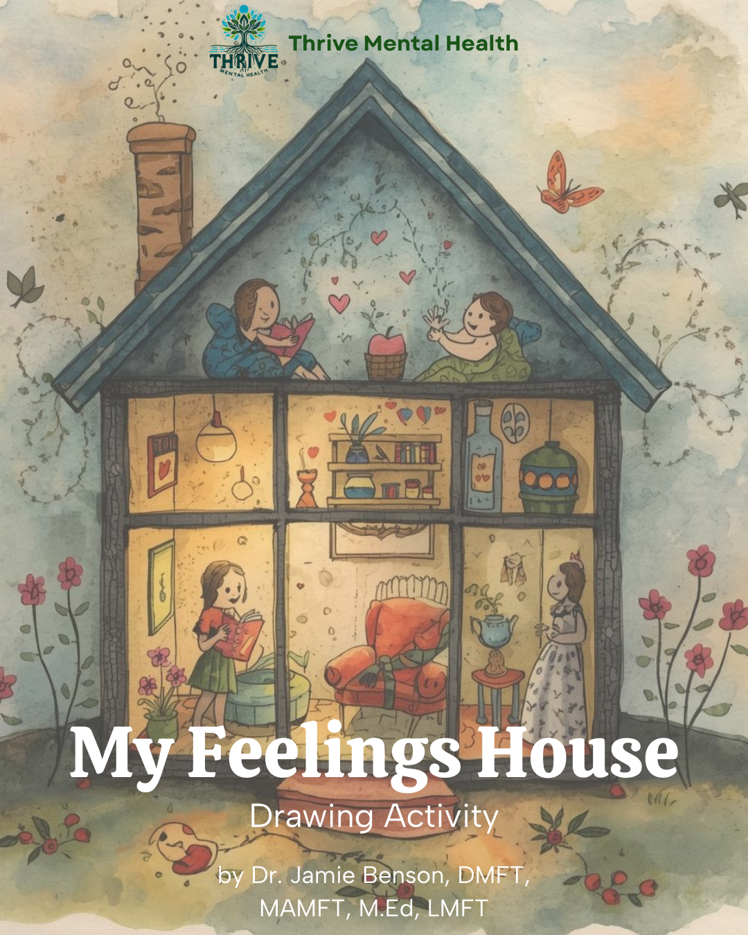 My Feelings House – Drawing Activity
