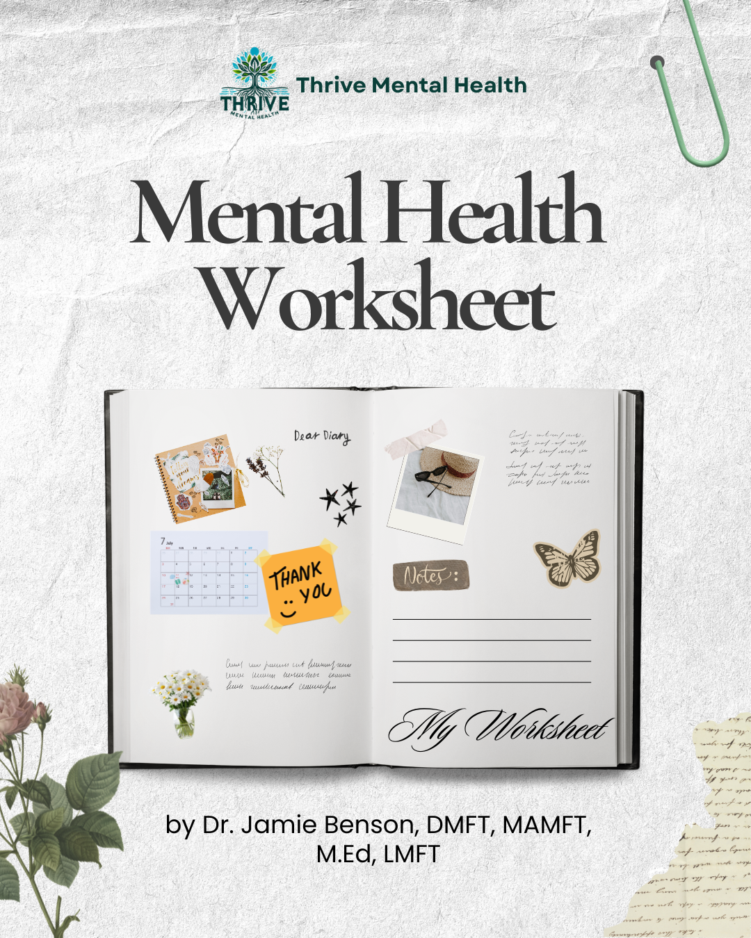 My Mental Health Worksheet