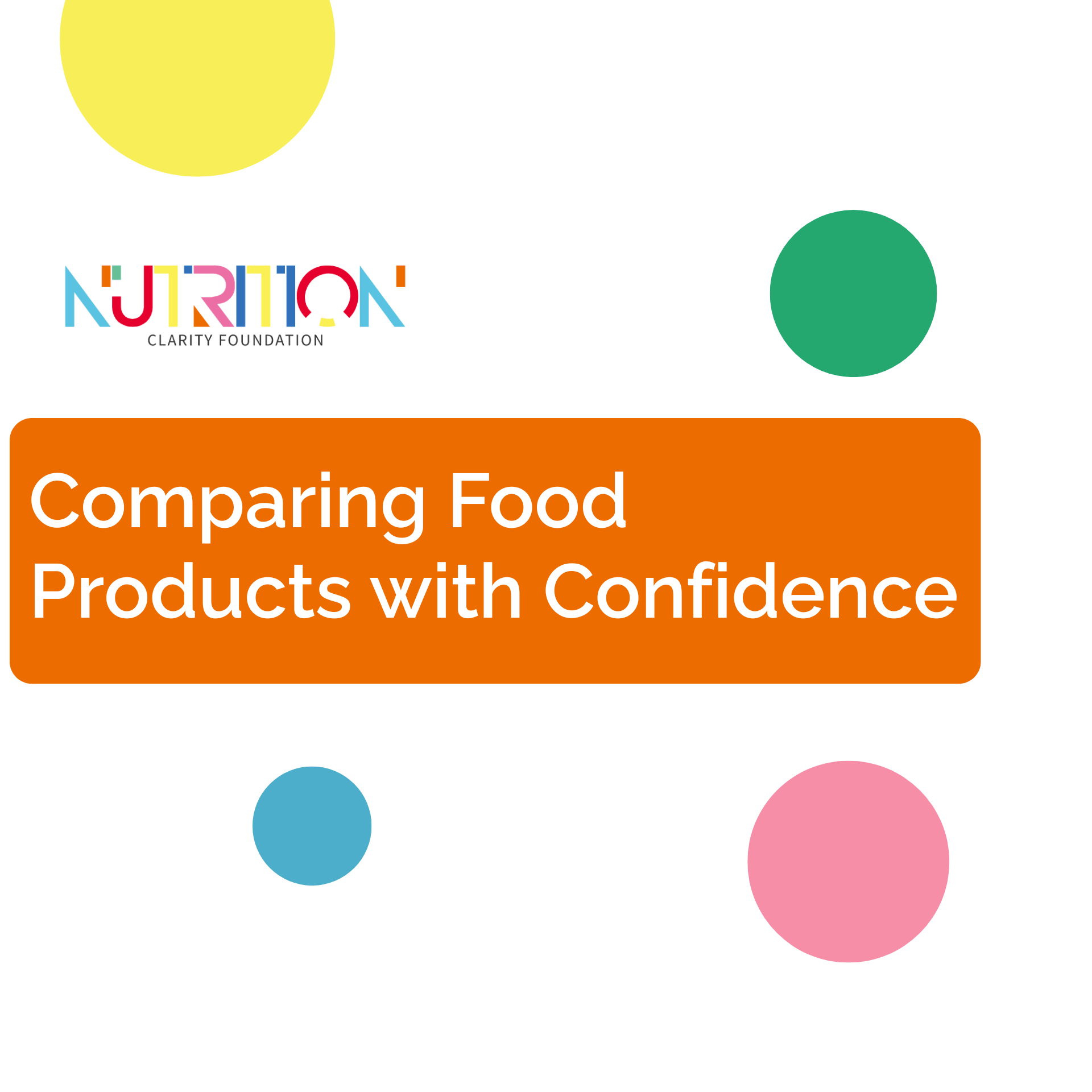 Community Food Literacy Series: Shopping with Confidence