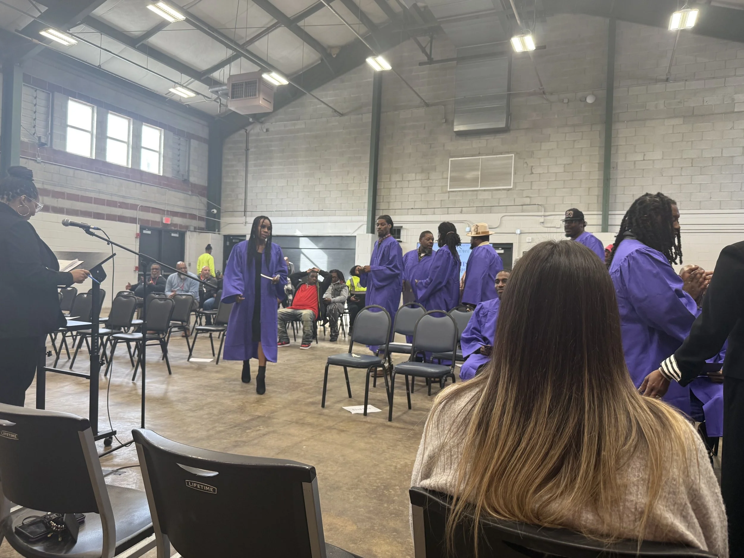 Macedonia Development Corporation (MDC) ESTL Clean Energy Workforce Hub graduation on Friday, October 24, 2025. 