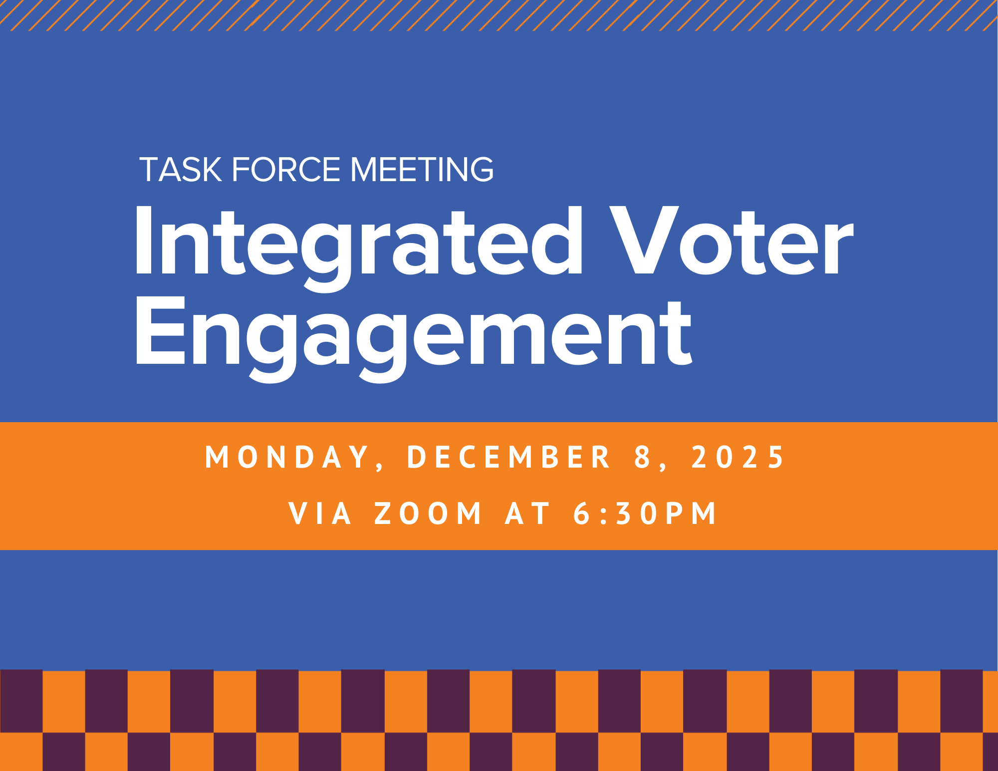 IVE Task Force Meeting