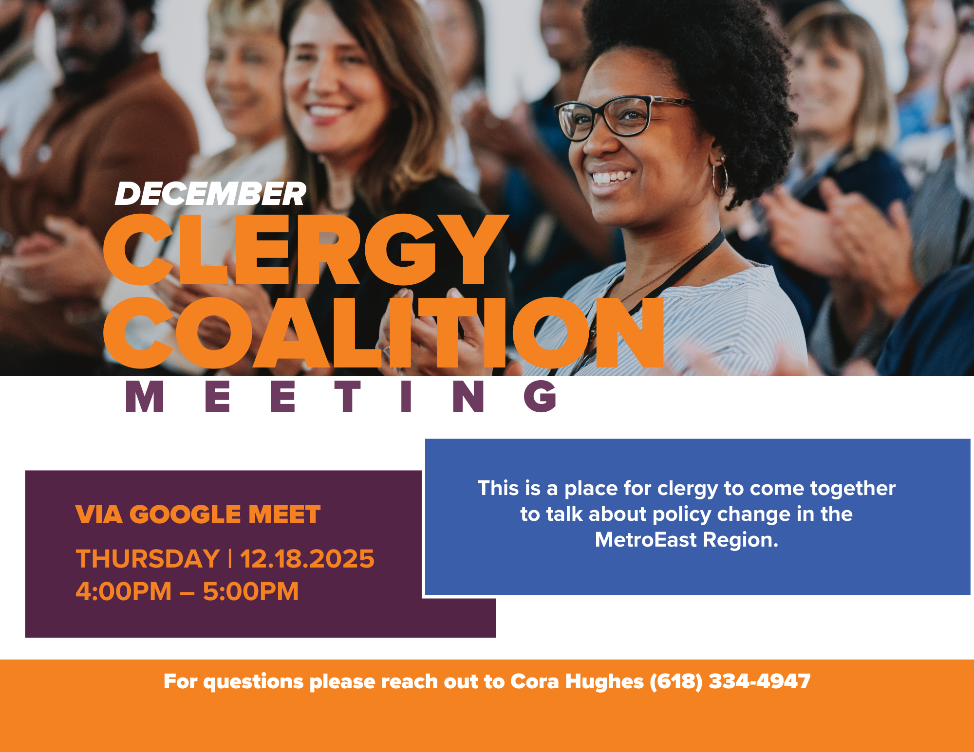 Clergy Coalition Meeting