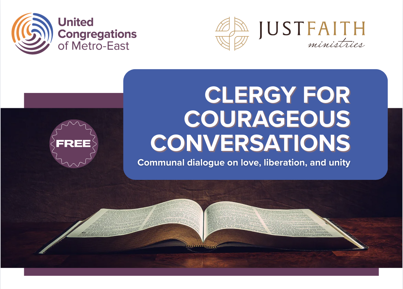 Clergy for Courageous Conversations