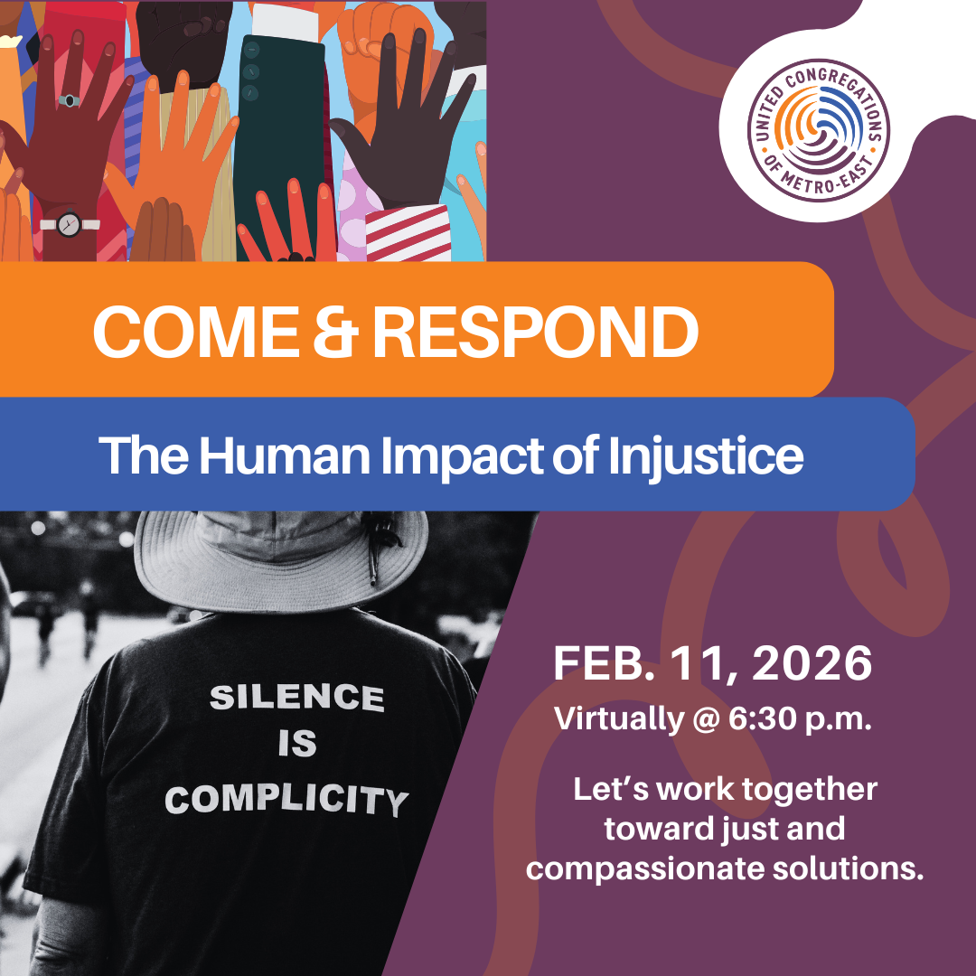 Come and Respond: The Human Impact of Injustice