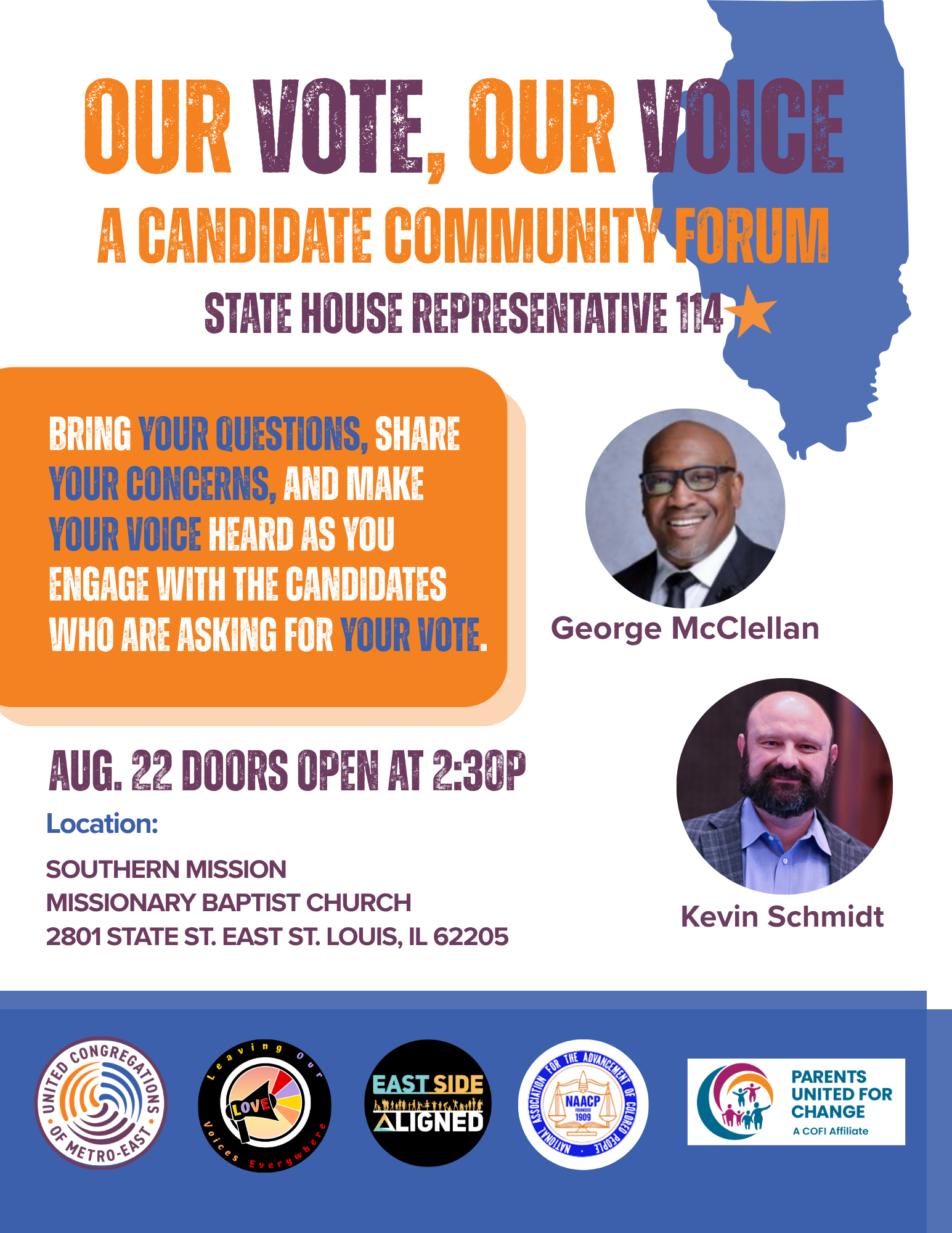 Our Vote, Our Voice: A Candidate Community Forum