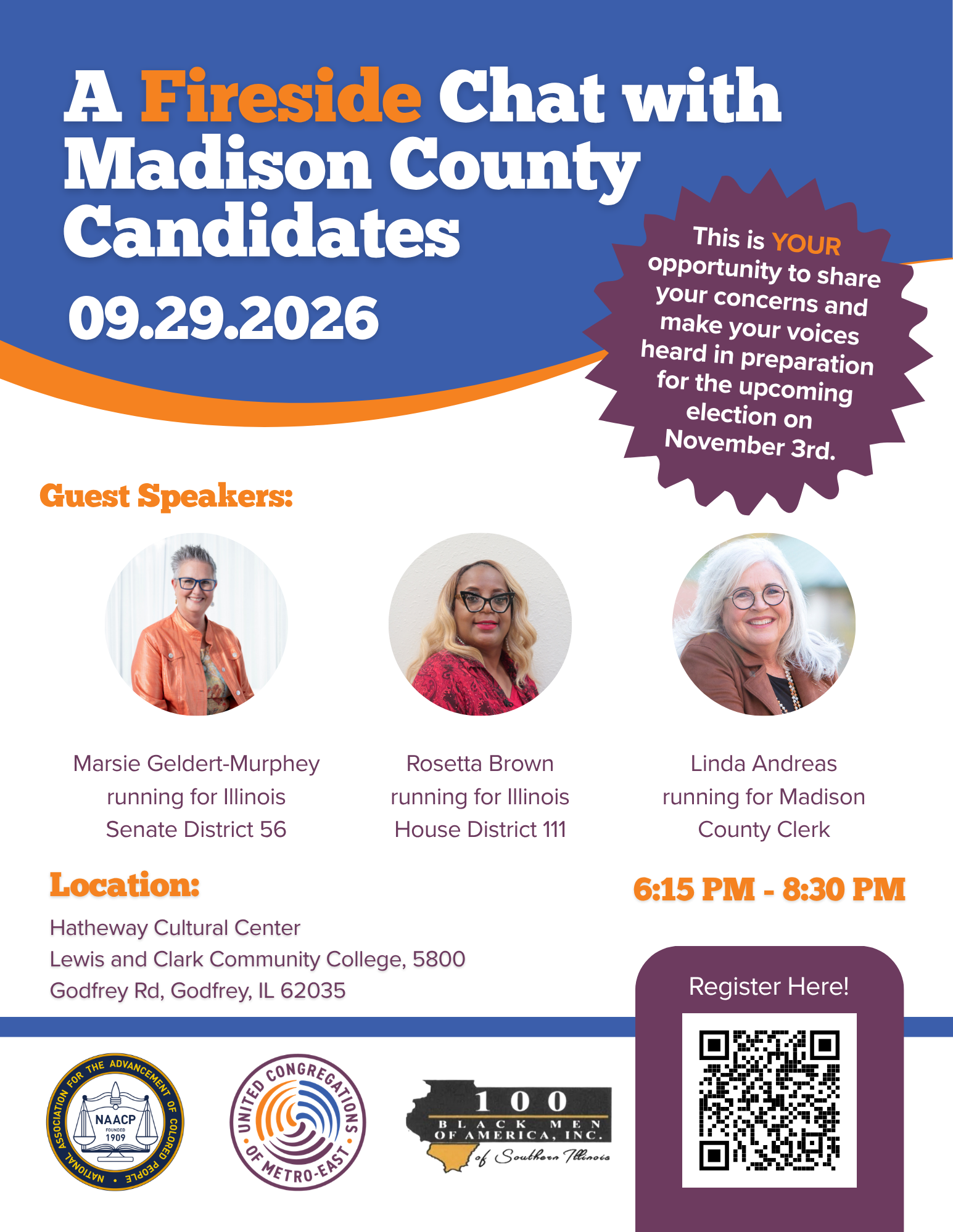 Fireside Chat with Madison County Candidates