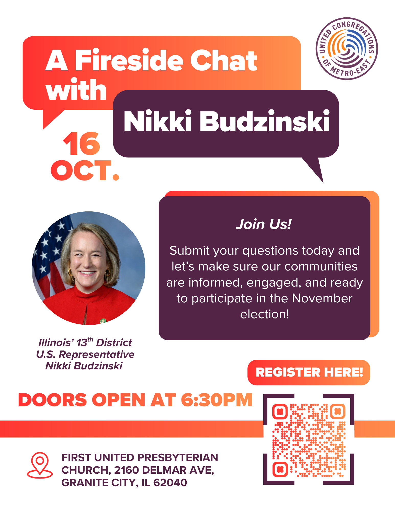 Fireside Chat with Nikki Budzinski