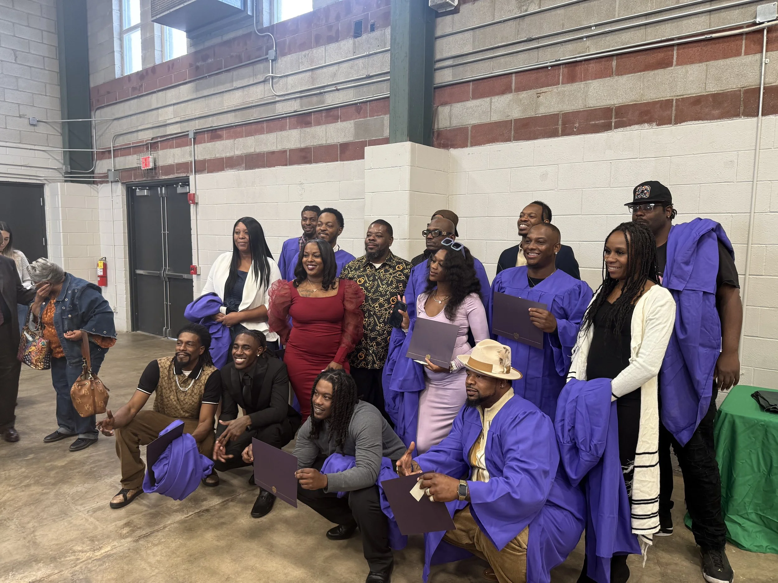 Macedonia Development Corporation (MDC) ESTL Clean Energy Workforce Hub graduation on Friday, October 24, 2025. 