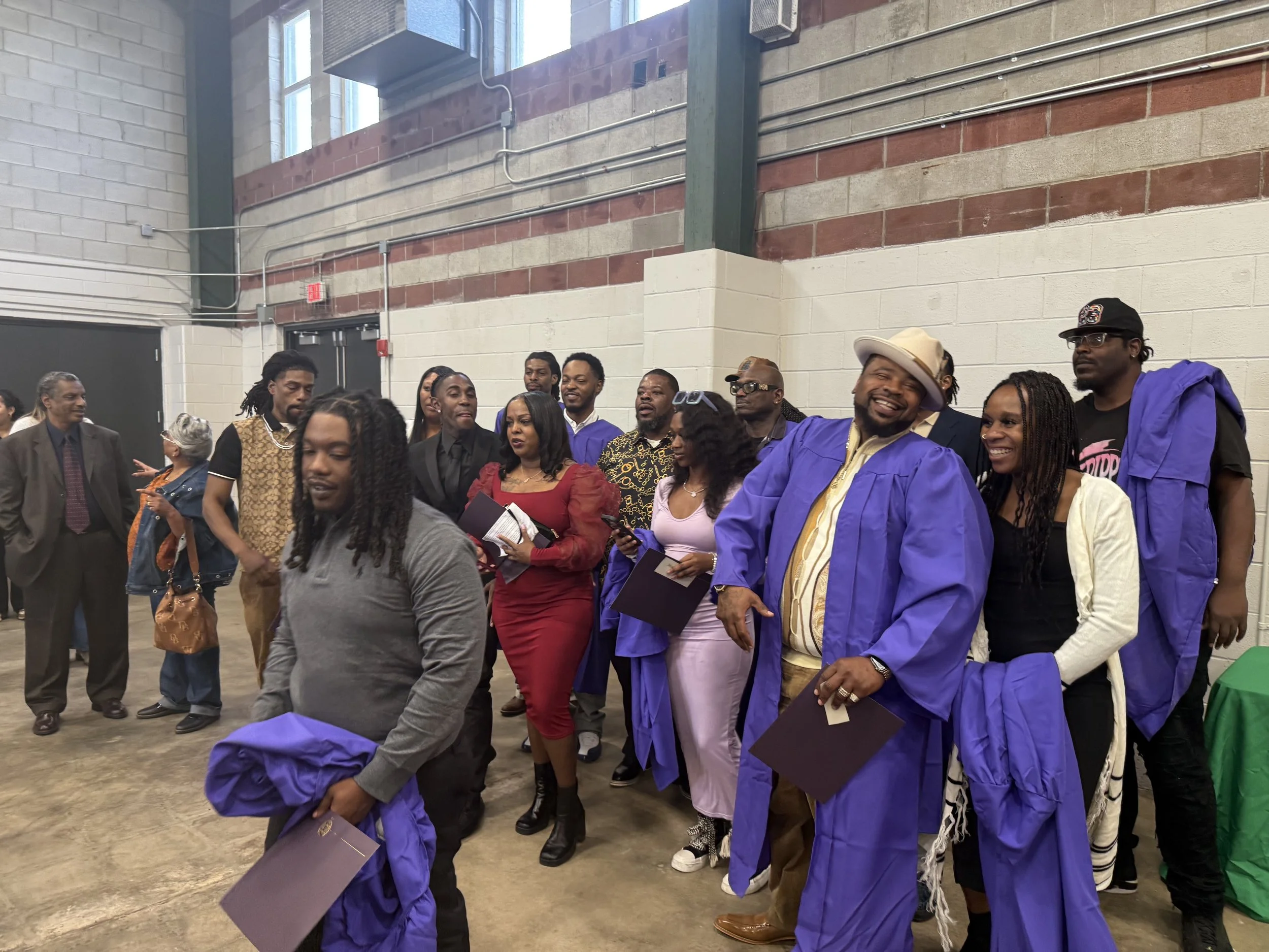 Macedonia Development Corporation (MDC) ESTL Clean Energy Workforce Hub graduation on Friday, October 24, 2025. 