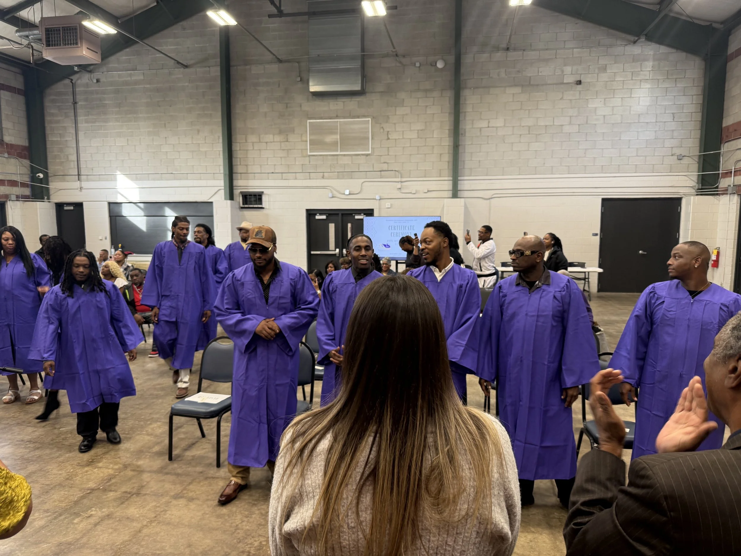 Macedonia Development Corporation (MDC) ESTL Clean Energy Workforce Hub graduation on Friday, October 24, 2025. 