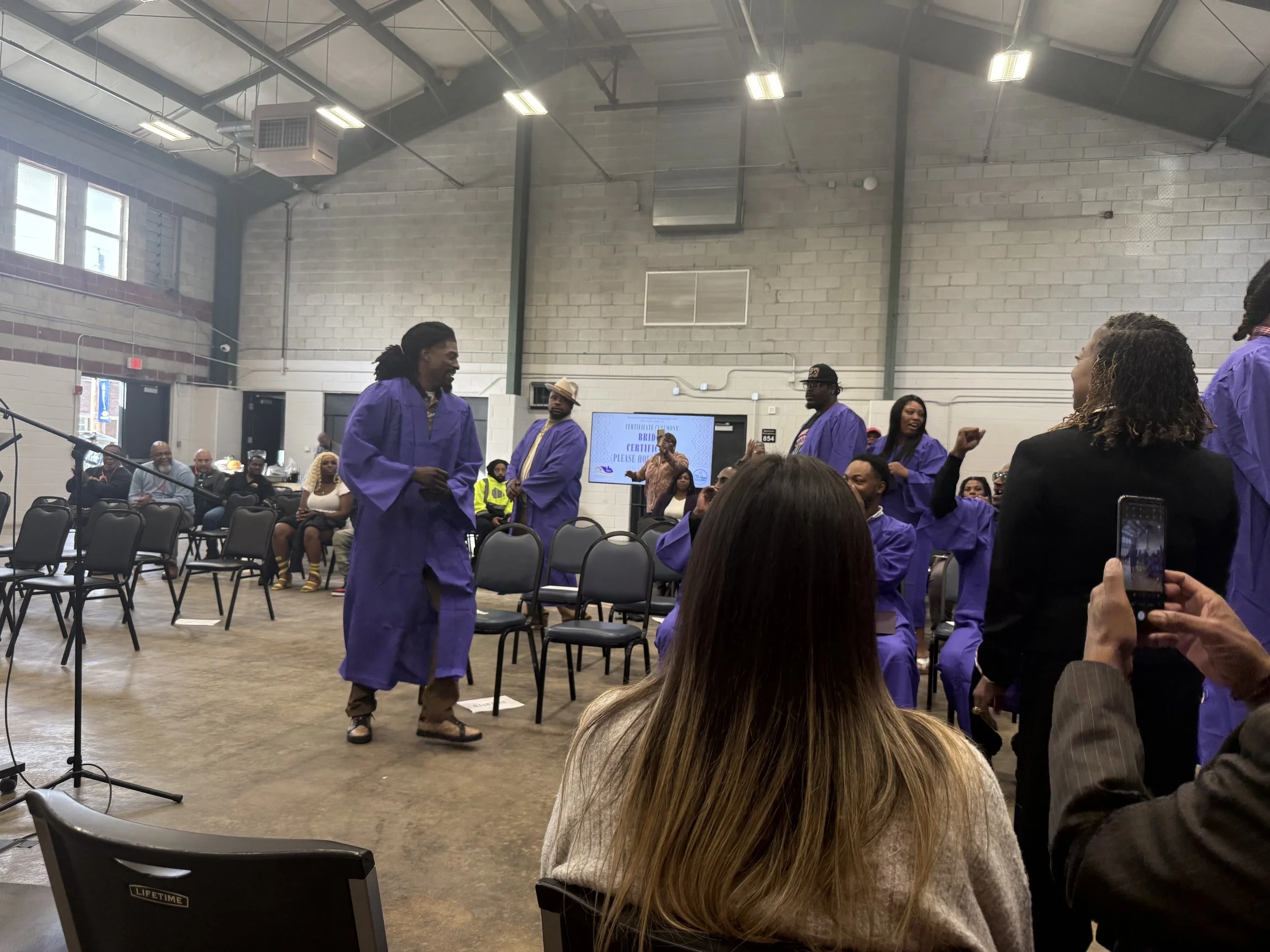 Macedonia Development Corporation (MDC) ESTL Clean Energy Workforce Hub graduation on Friday, October 24, 2025. 