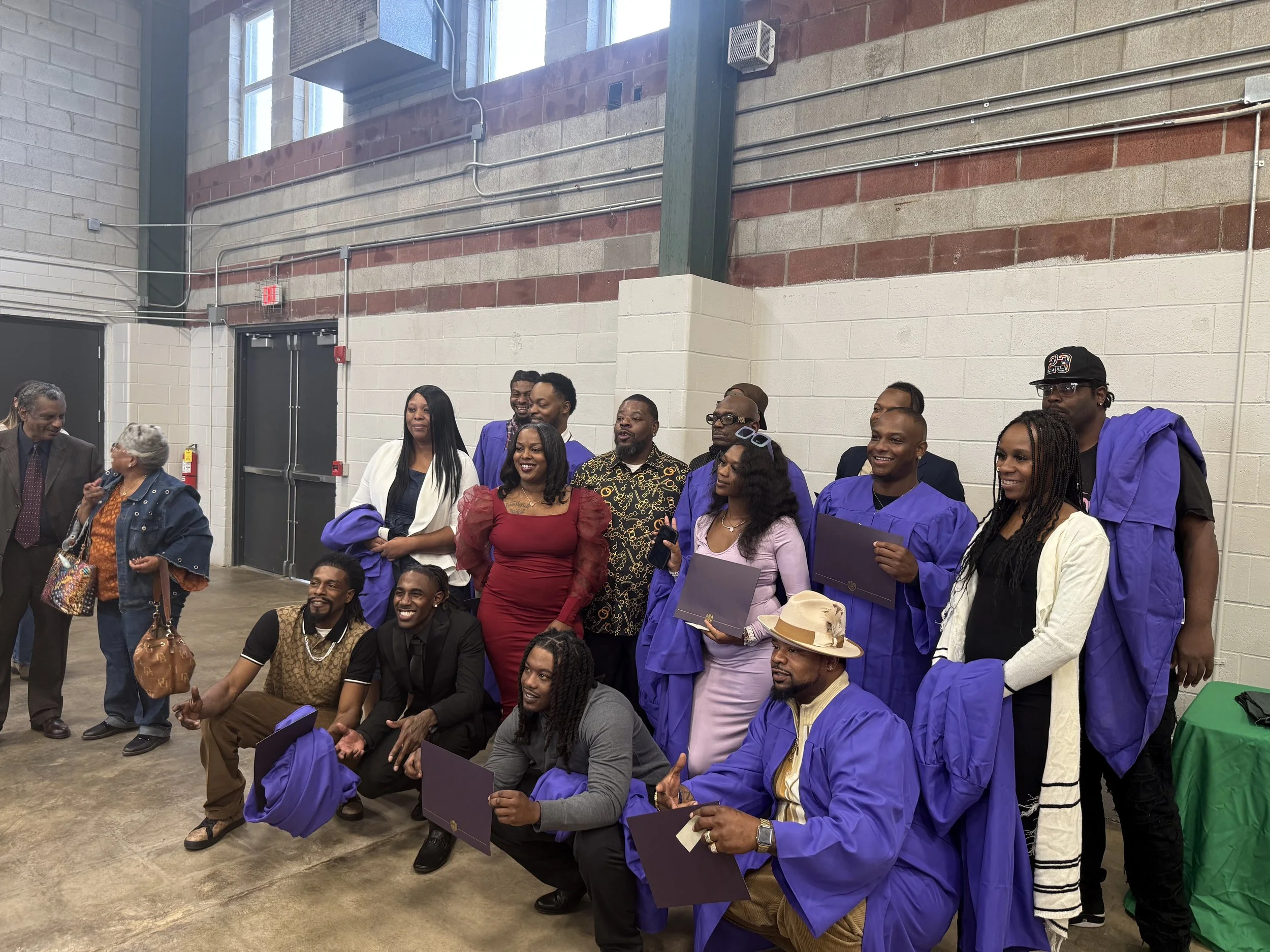 Macedonia Development Corporation (MDC) ESTL Clean Energy Workforce Hub graduation on Friday, October 24, 2025. 