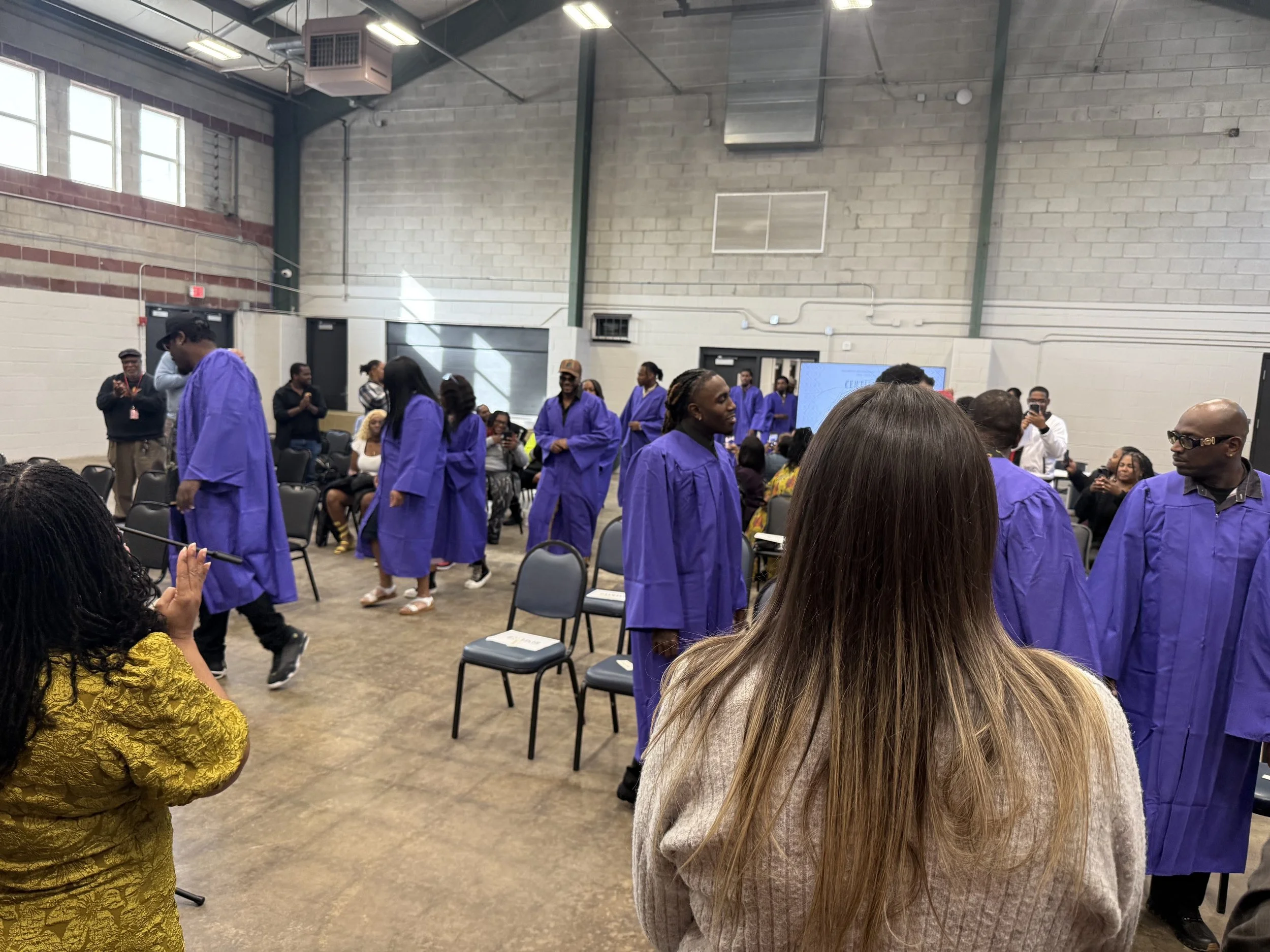 Macedonia Development Corporation (MDC) ESTL Clean Energy Workforce Hub graduation on Friday, October 24, 2025. 